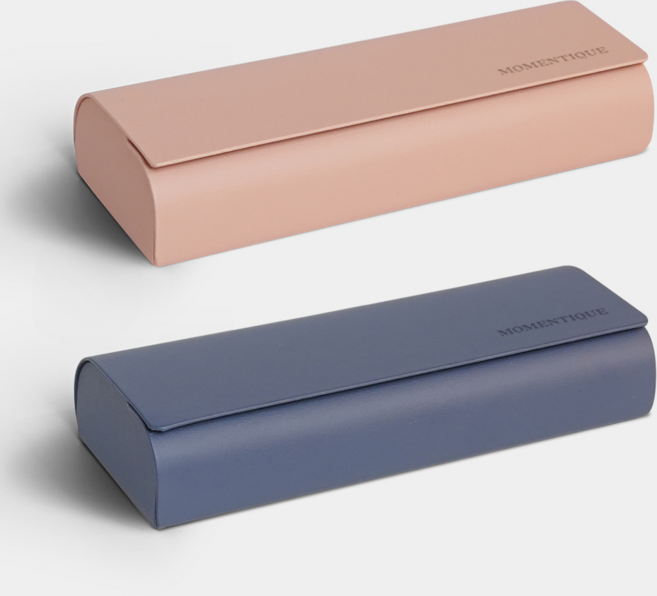 [1+1] 모멘티크 엣지 하드 안경케이스 초경량 자석 안경집