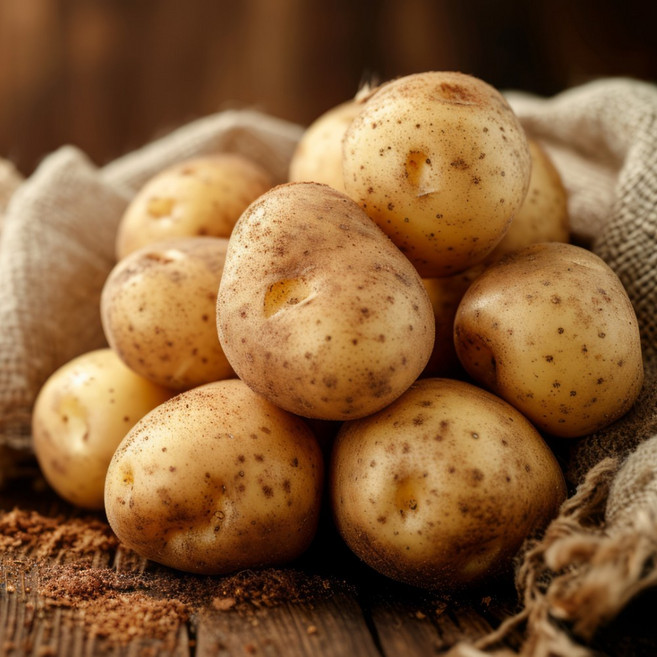 채소다움 국내산 포슬포슬 햇감자 수미감자(특대사이즈), 1박스, 2kg