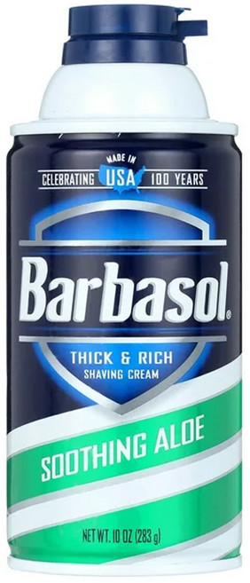 Barbasol 바바솔 면도크림 3종 283 g, 알로에, 5개, 283g