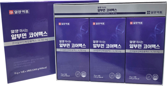 일양약품 마시는 알부민 코어맥스 15g X 30포 1개, 30회분