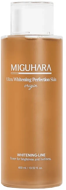 MIGUHARA超淨白完美肌膚原液 提亮膚色 深層滋潤 平衡水分 舒緩乾燥 敏感肌適用, 1件, 400ml