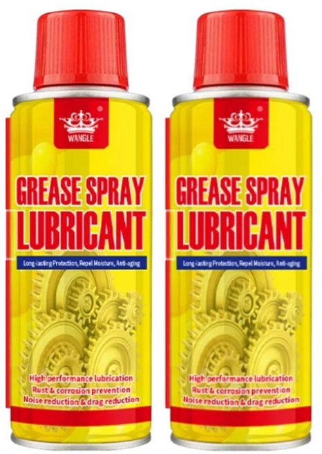 1+1 독일 녹 제거 클리닝 스프레이 초강력 녹 제거제 grease spray lubricant 다용도 녹제거 윤활제, 450ml*2병
