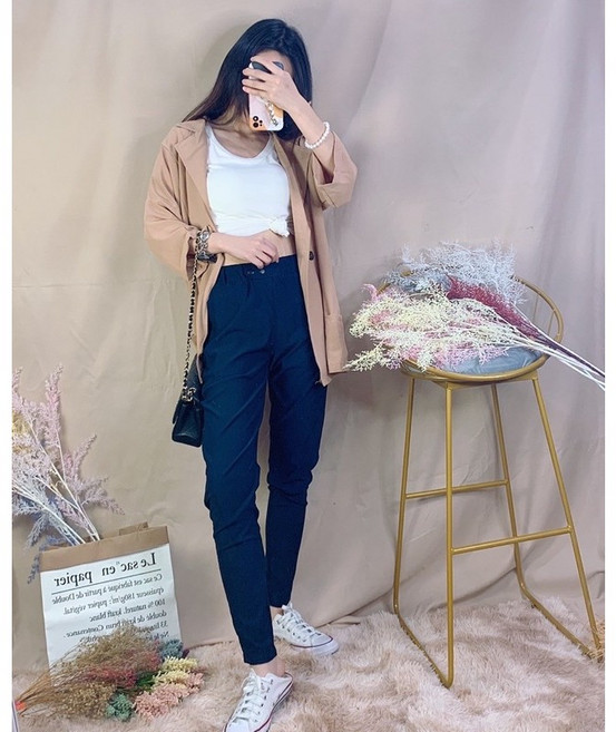 Jing 涼感彈力老爺褲