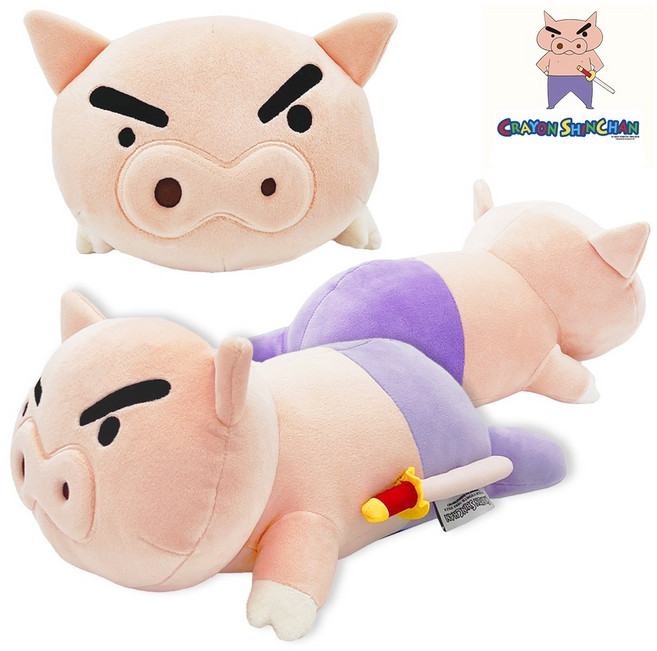 짱구는못말려 부리부리 대마왕 부리부리 자에몽 바디모찌쿠션 30cm, 부리부리 자애몽 바디쿠션 30cm