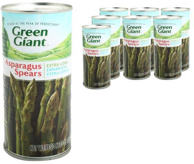 그린자이언트 아스파라거스 스피어 엑스트라 롱, 425g, 8개