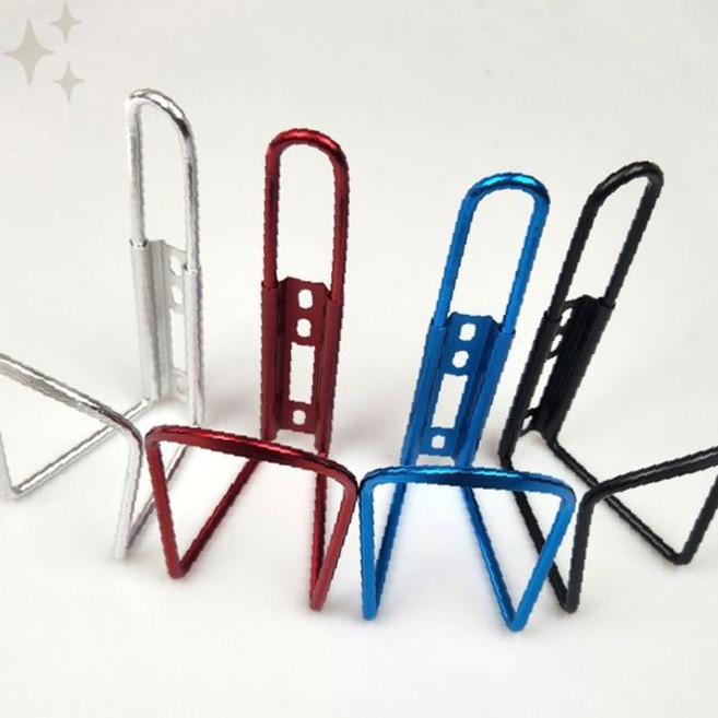 자전거 컵 홀더 알루미늄 음료 거치대 라이딩 물병 보틀, 1개, 실버