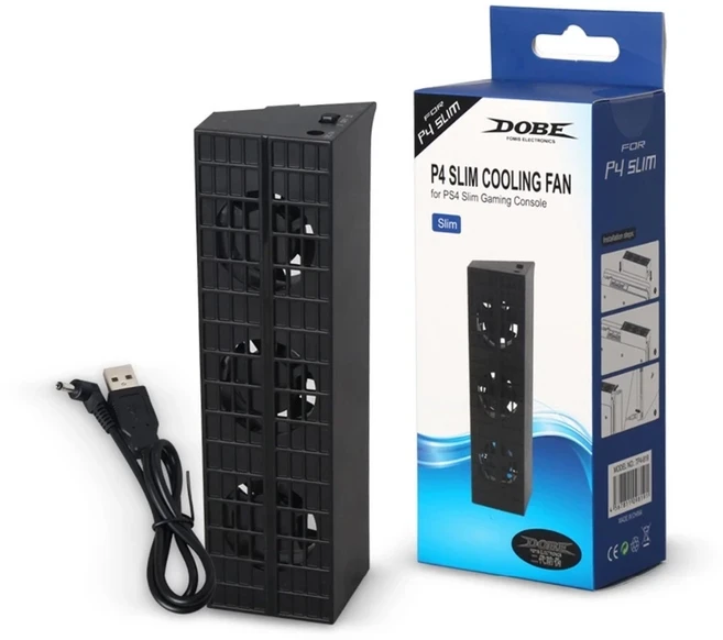 소니 PS4 프로 슬림 게임 콘솔 플레이 스테이션 4 냉장고 USB 인공 호흡기 휴대용 냉각 팬 쿨러 DC 5V, 01 For PS4 Slim