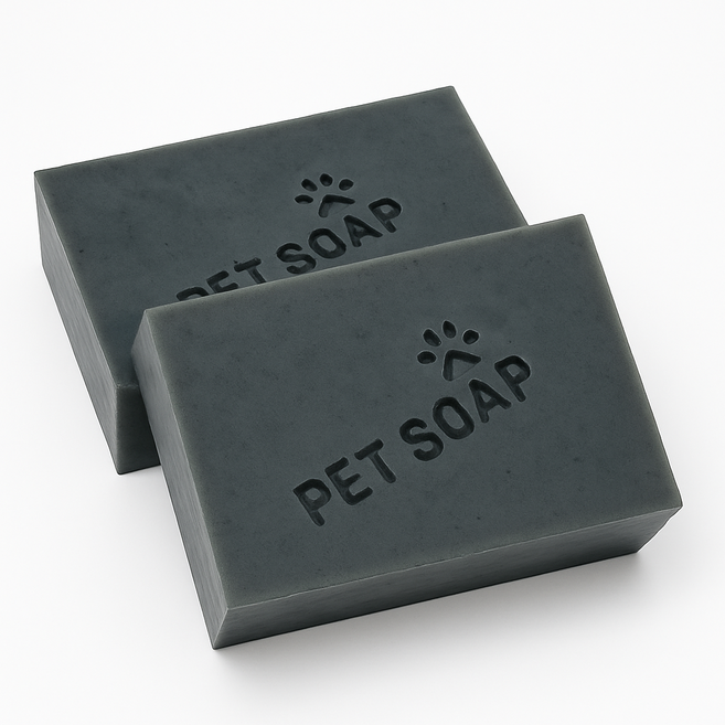 반려견 천연목욕비누 각질 모근강화 펫케어 샴푸바 대용량 130g 2개