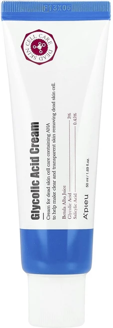 건강챙기세요 A'Pieu 글리콜산 크림 50ml(1.69oz) 백살까지오래오래 - 쿠팡