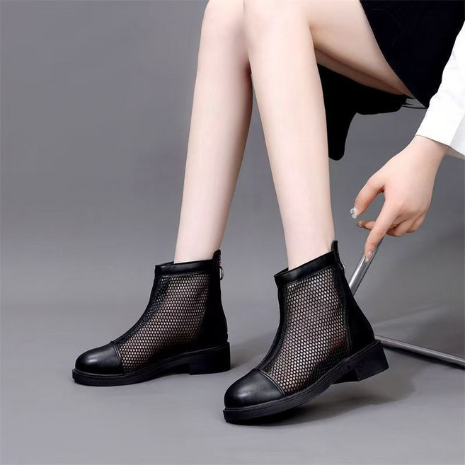 Makone 여성 패션 메쉬 통기성 패션 트랜드 데일리 앵클부츠