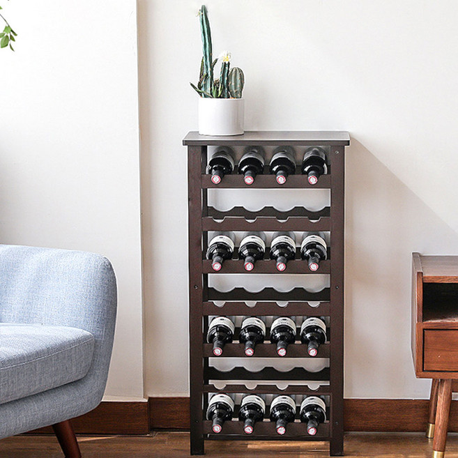 와인랙 원목 와인렉 보관함 진열장 거치대 선반 장식장, 7선반, 1개, 7선반 1개