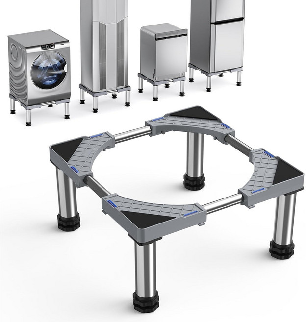 다용도 세탁기 높이조절 냉장고 통돌이 가구, 1개, 받침대