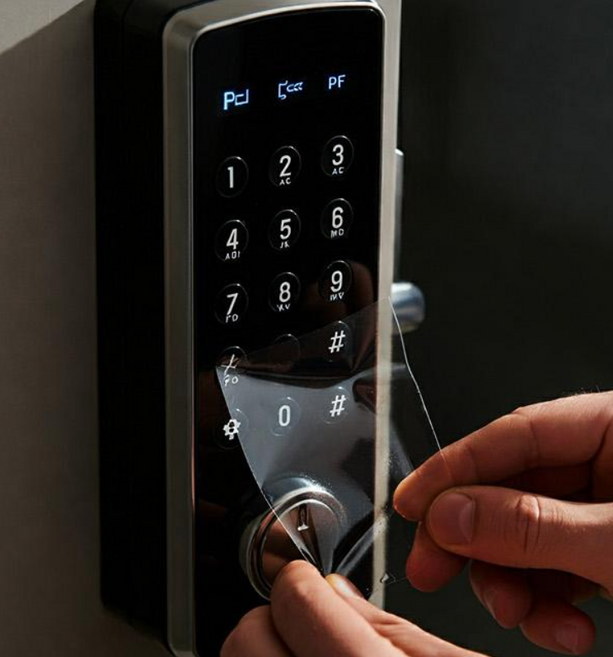 도어락 지문방지 필름 저반사 프리미엄 전기종 호환 기종 무관, 단순배송상품