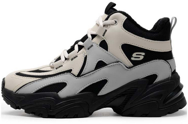 스케쳐스 여성 스테미나 V2 쿨 레이디 에어 메모리폼 하이탑 기모 운동화 168021-NTBK