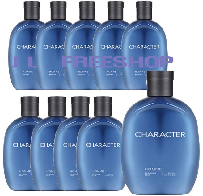 캐릭터 리파이닝 엘지 350ml 스킨5개 로션5개 남성 스킨/토너, 10개