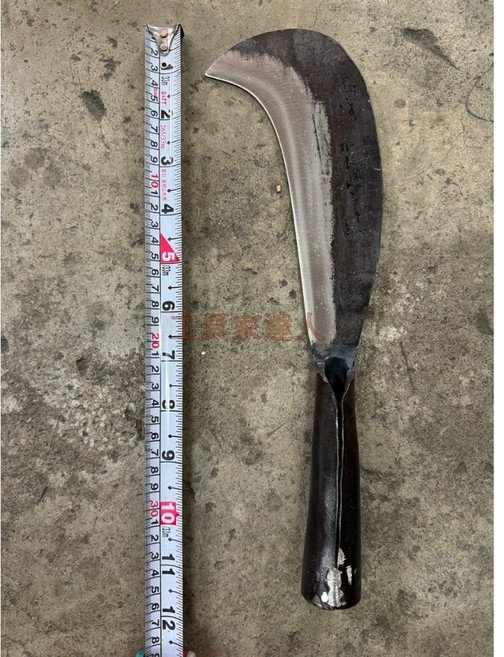 工具家達人 台灣製 鍛打柴刀 勾尾鐵柄柴刀 傳統柴刀 露營砍柴刀 劈柴刀, 1個