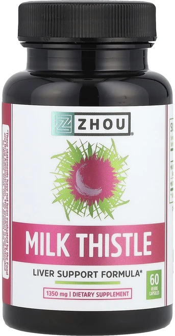 몸관리하세요 겨울입니다 Zhou Nutrition 밀크시슬 베지 캡슐 60정(캡슐 1정당 450mg) 특별관리진행, ZhouNutrition밀크시슬베지캡슐60정캡슐1정당4 - 쿠팡