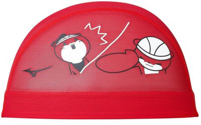 MIZUNO 미즈노 수영 수영 수영 피트니스 수영 모자 메쉬 캡 24 년 봄 여름