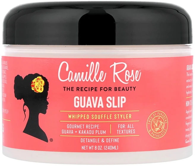 카밀 로즈 구아바 슬립 휘핑 수플레 스타일러 모든 모발 타입용 240ml CMR-85686 - 쿠팡