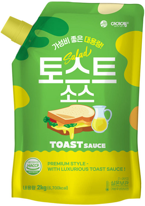 아이엠소스 토스트소스, 2kg, 1개