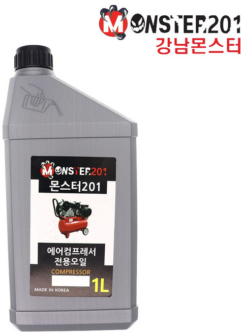 몬스터 국산 콤프레샤 전용오일 콤프오일 에어 콤프레셔, 1개