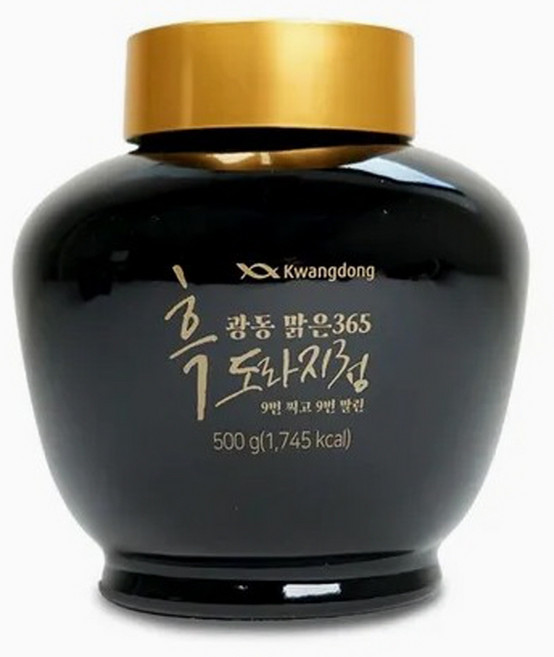 광동맑은365 흑도라지청, 500g, 3개