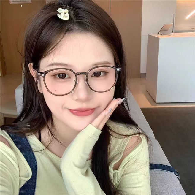 루시비아 여성 가벼운 블루라이트 차단 패션 안경 안경테