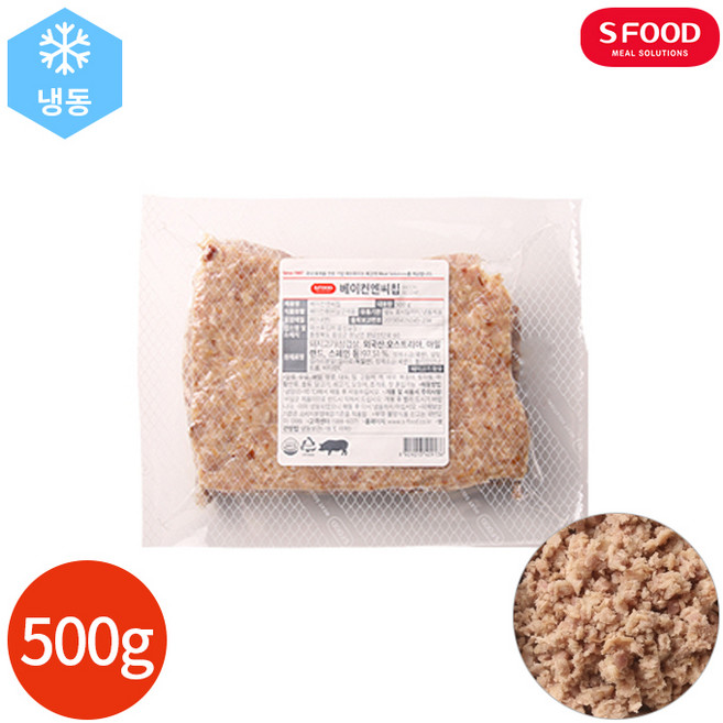 에쓰푸드 베이컨스타일칩 500g, 1개