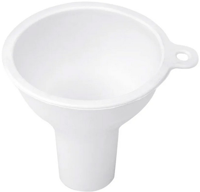 실리콘 넓은 입 깔때기 우유 분말 콩 대용량 다기능 와인 누출 오일 주방 액세서리, white, white, 1개