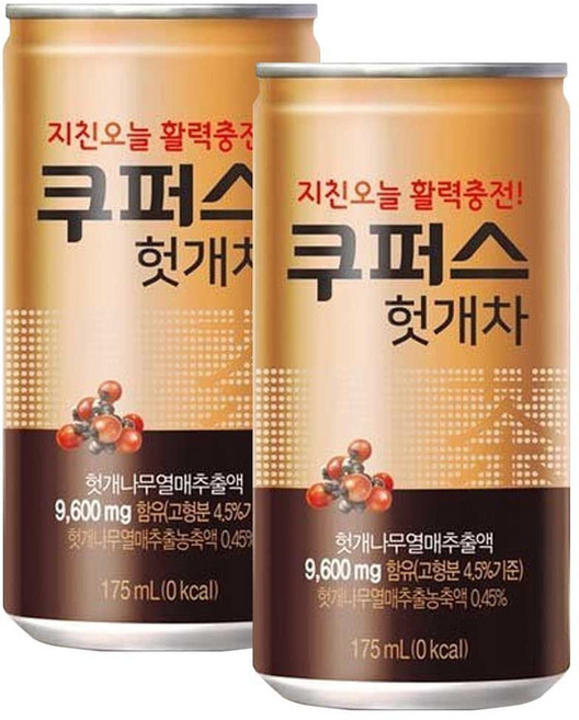 팔도 쿠퍼스 헛개차 175ml 30캔 lon+95959Vs