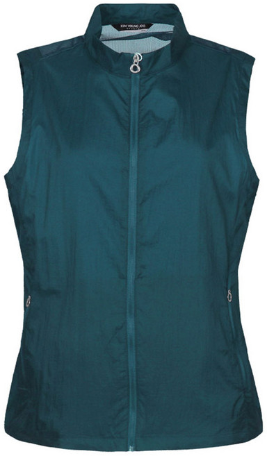 김영주 스포츠 여성 바람막이 바스락 조끼 봄 여름 가을 경량 M~2XL