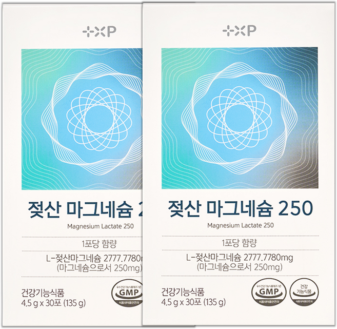 맛있게 먹는 약국 레몬맛 젖산마그네슘250 영양제 락트산 마그네슘분말 추천 파우더, 2개, 30정