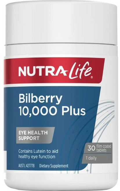 뉴트라라이프 빌베리 10000 플러스 30정, 1개