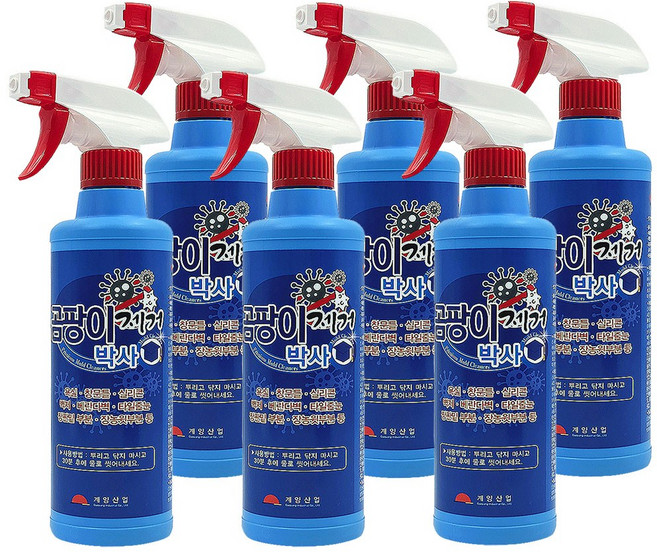 곰팡이 제거박사 500mL, 6개