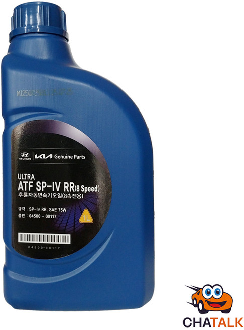 [현대기아/순정]현대모비스 울트라 ATF SP-IV RR 1L 8단 자동변속기 오일 1L, 10개, 04500-00117