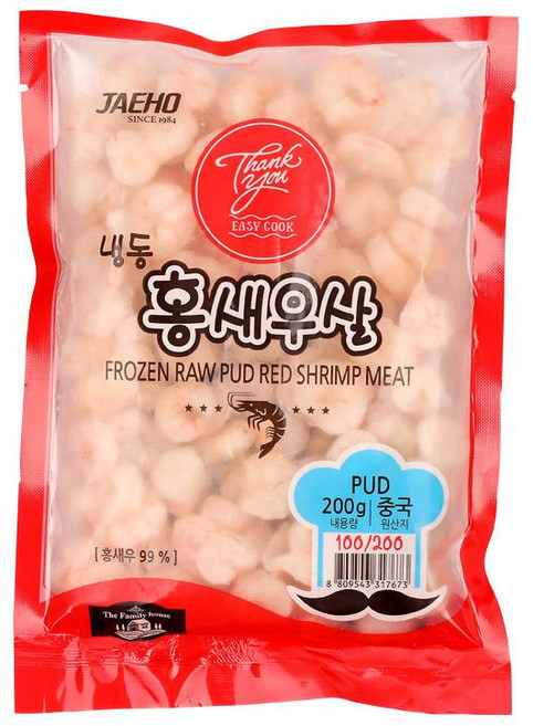 홍새우살(100-200) 200G, 1개