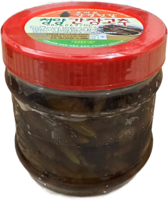 국내산 청양간장고추, 1개, 1kg