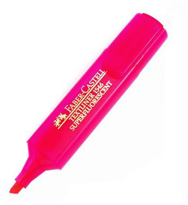 파버카스텔 형광펜 154628 핑크, 10개