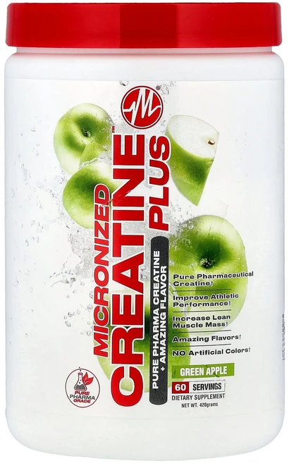 메타볼릭 뉴트리션 Metabolic Nutrition 미분화 Creatine Plus™ 청사과 420g125152원산지:기타, 메타볼릭 뉴트리션 Metabolic Nutrition,, 420g, 1개 - 쿠팡