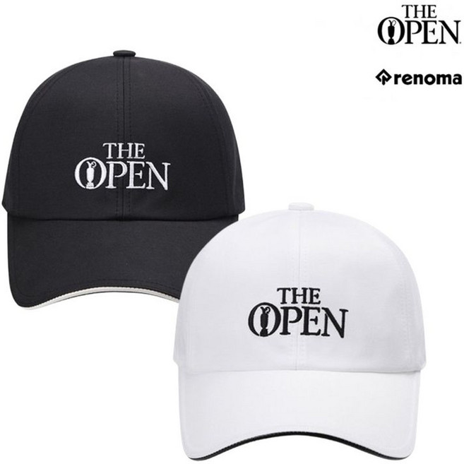 레노마골프 디오픈 여성 남성 데일리 코튼 캡모자 CM.9801, 색상 : 블랙 남성 58, 1개