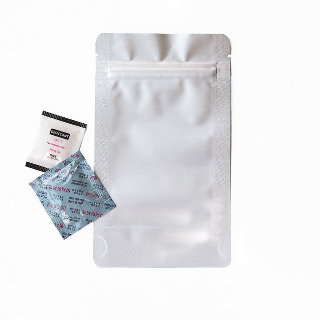 사료 소분 키트 ( 산소흡수제 + 실리카겔 + 은박봉투 ), 540ml, 10개