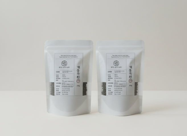 꿈꾸는 농부의 농장 개똥쑥환 국내산 프리미엄 건강환, 2개, 200g