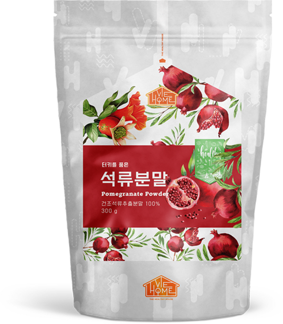 건강한우리집비옴 튀르키예를 품은 석류 농축 분말, 300g, 1개