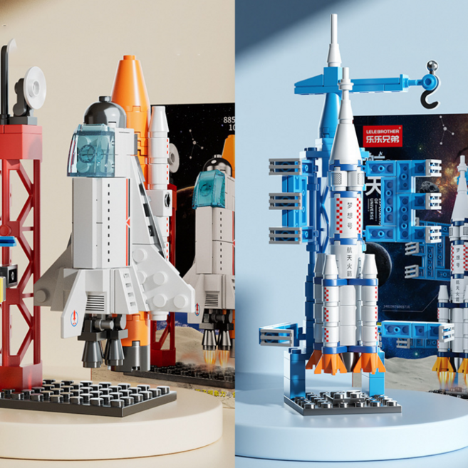 [나노킹-호환블럭] 우주 시리즈 나노블럭 DN003, 2개, A 세트