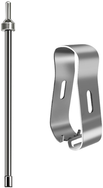 더조은셀러 갤럭시탭 S10 S9 S8 S7 FE 울트라 호환 S펜 초슬림 반영구 메탈샤프 펜촉, 1개, 실버