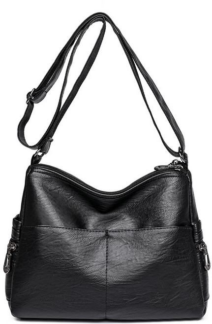 리치모리 레트로 스티치 크로스백