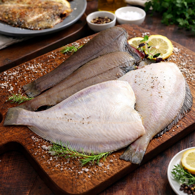 특대형 살많은 무염 손질가자미 6마리 (1.5kg 내외) 냉동 가재미 구이 조림, 1개, 6마리 1.5kg내외