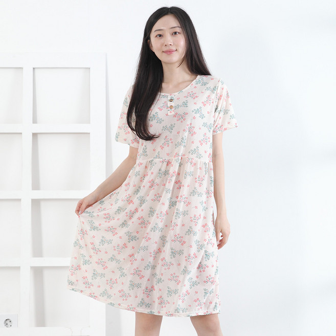 여성 까실이 원피스 반팔 ops 몸빼 화이트 주머니 흰색 몸빼바지 허리밴딩 허리고무줄 작업복 냉감바지 여름 팬츠 꽃바지 일바지 고무바지 빅사이즈 잠옷 홈웨어 쿨
