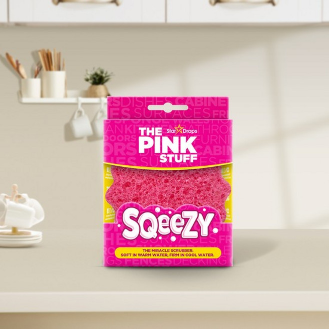 [핑크스터프] 스퀴지 스크러버 스펀지, 없음, 없음