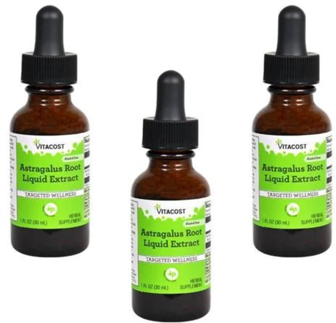 비타코스트 황기 뿌리 액체 추출물 무알콜 2000mg 30ml, 3개 - 쿠팡
